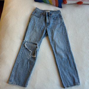Madewell Perfect Vintage Straight Jeans 27P